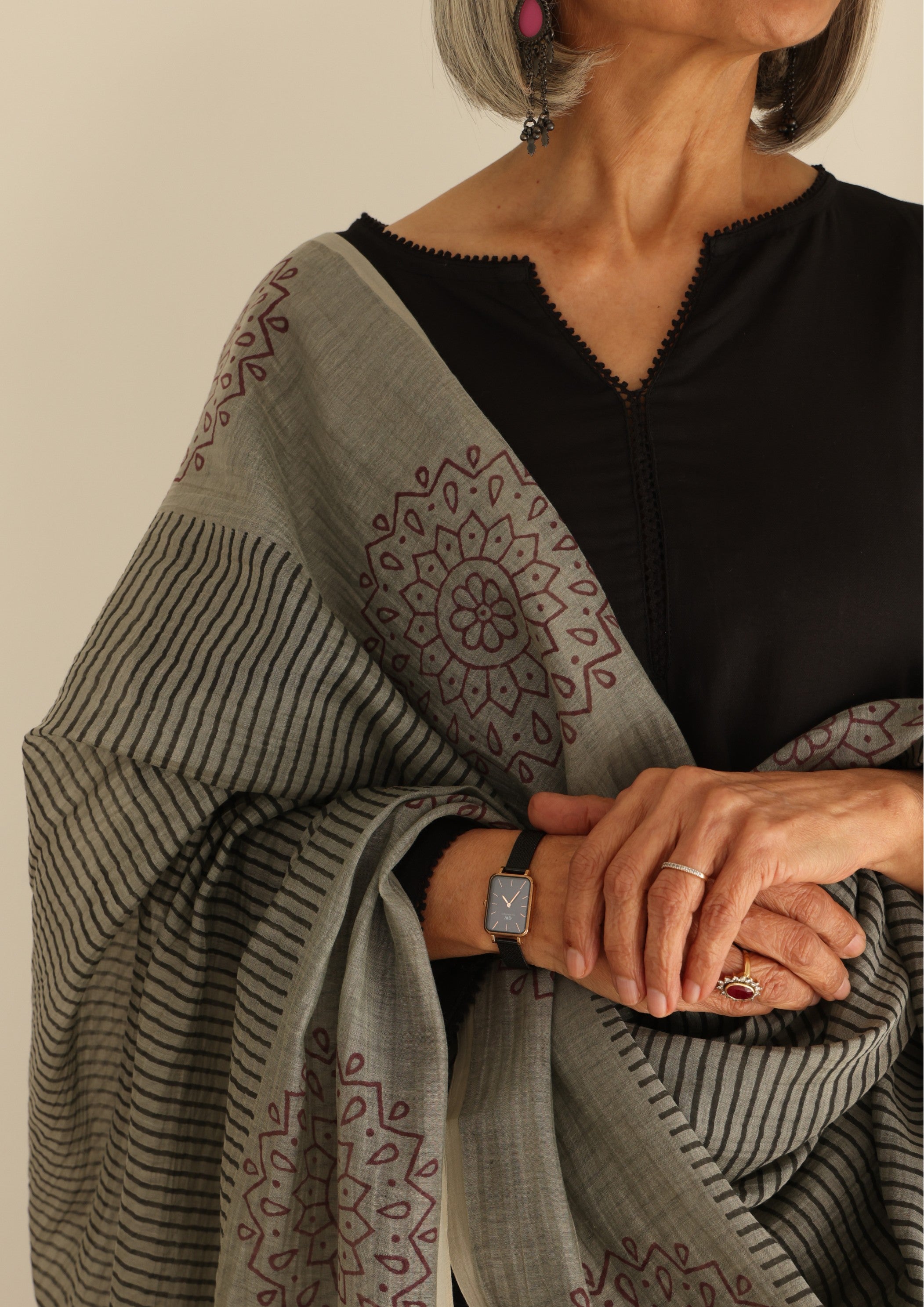 Onyx Pure Cotton Suit Set