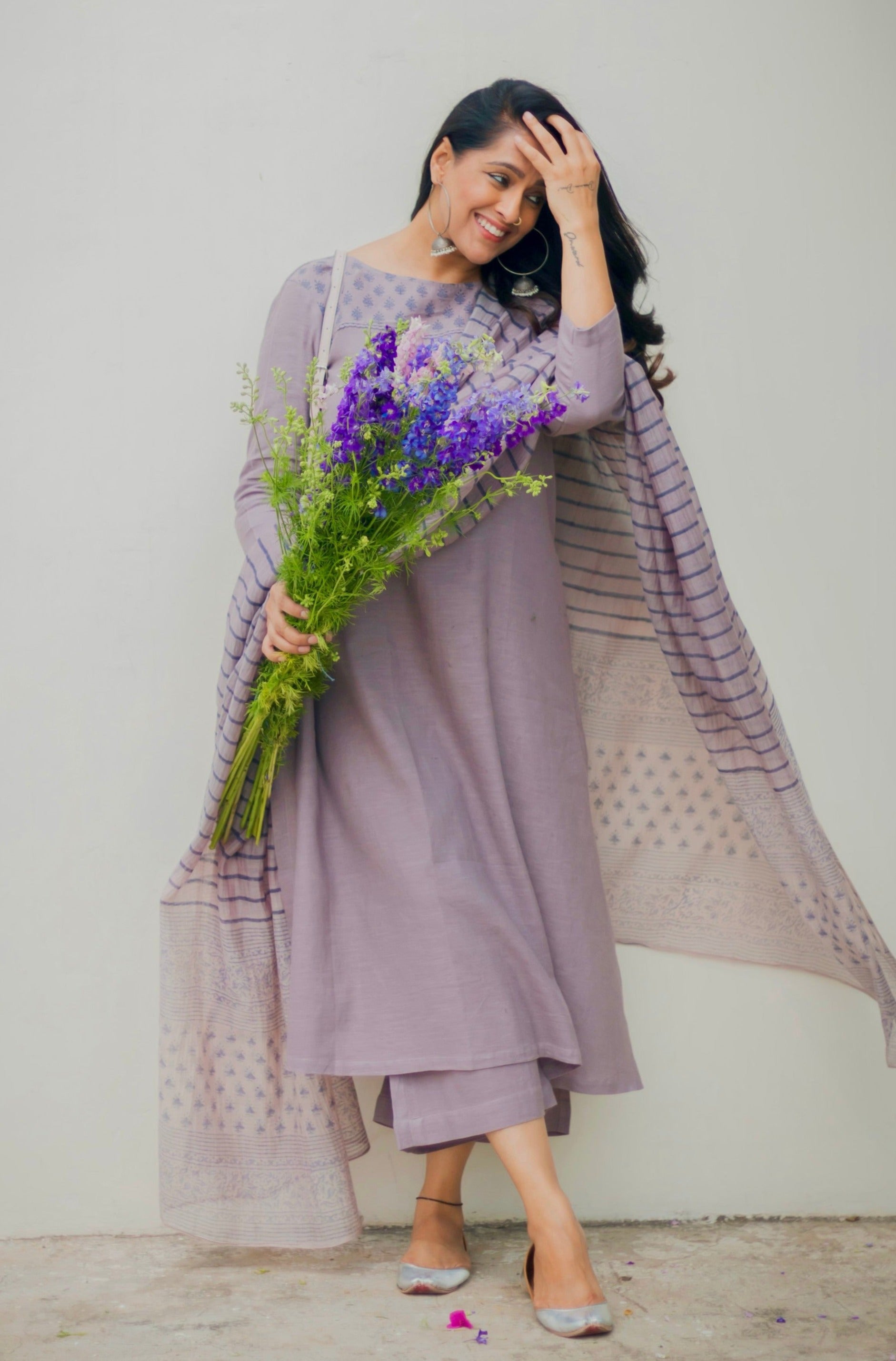 Sunset Purple Suit Set