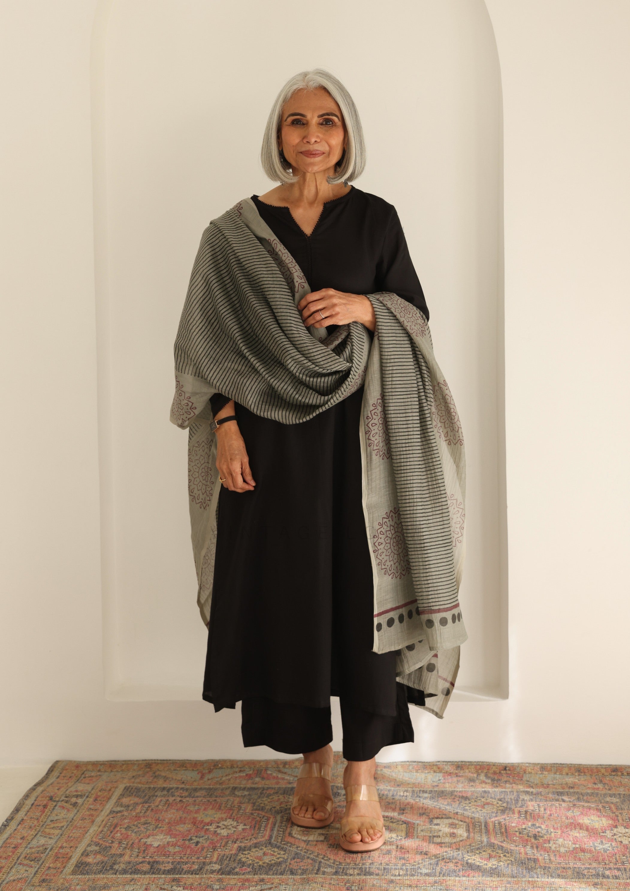 Onyx Pure Cotton Suit Set