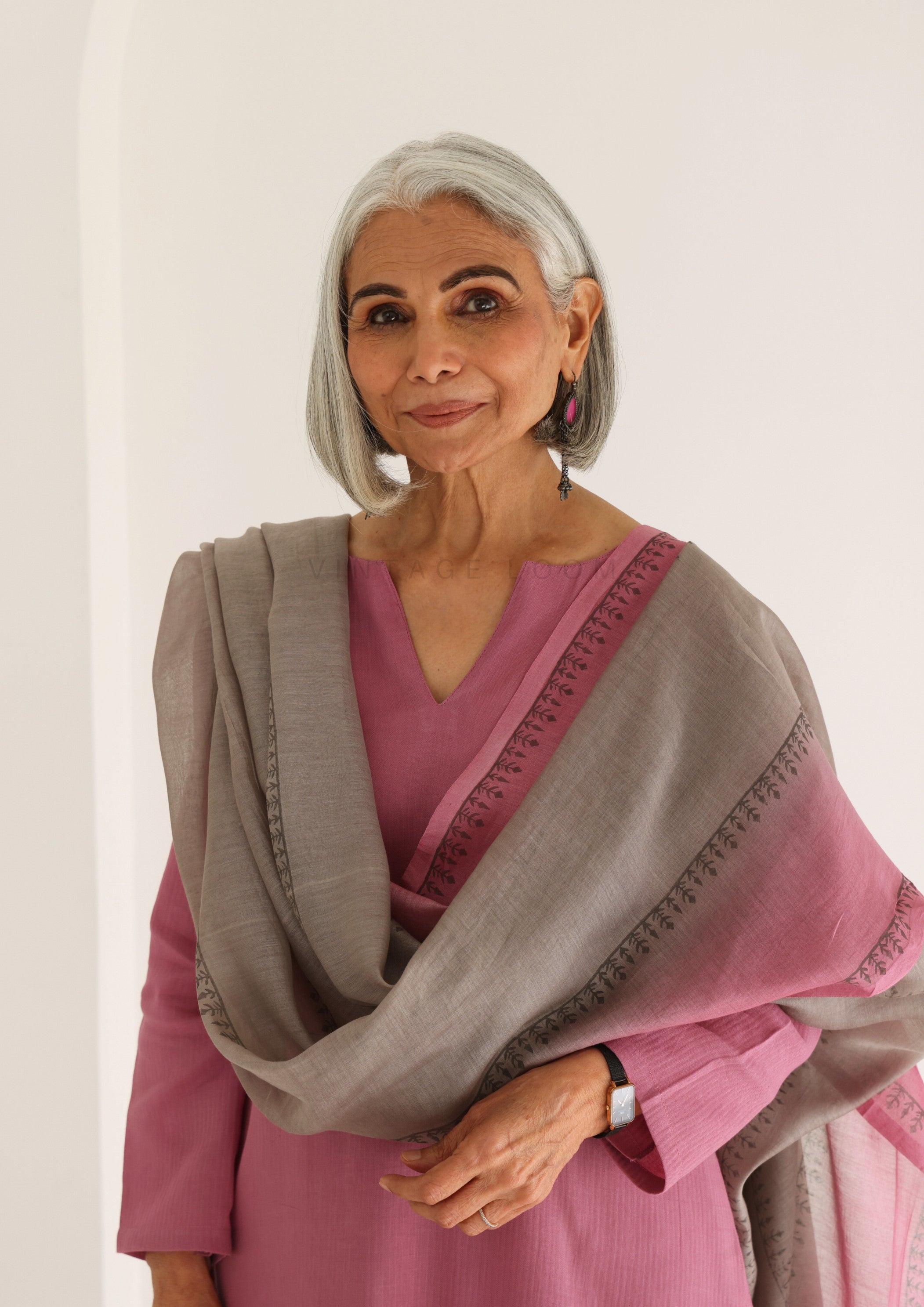 Deep Blush Pure Cotton Suit Set