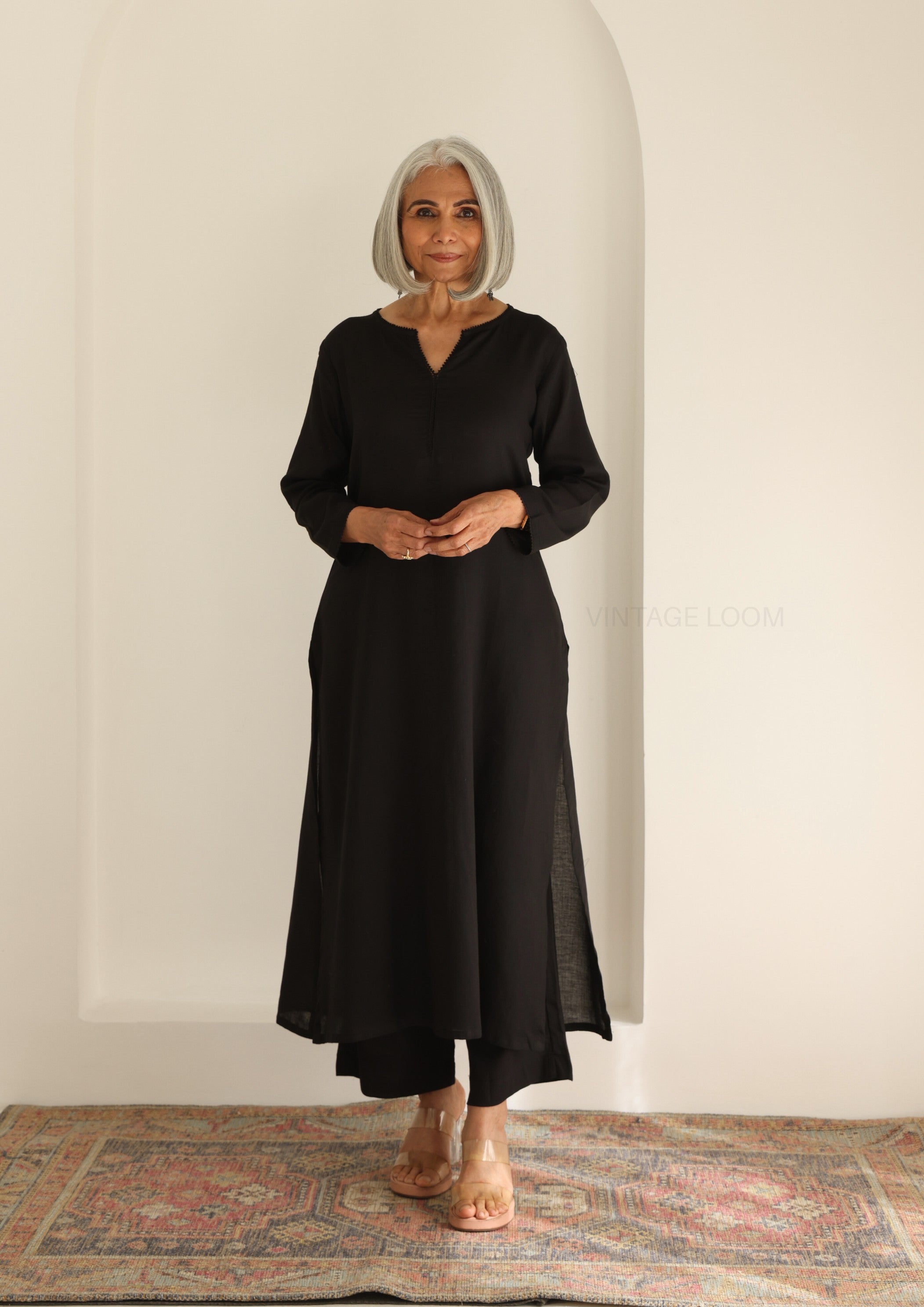 Onyx Pure Cotton Suit Set