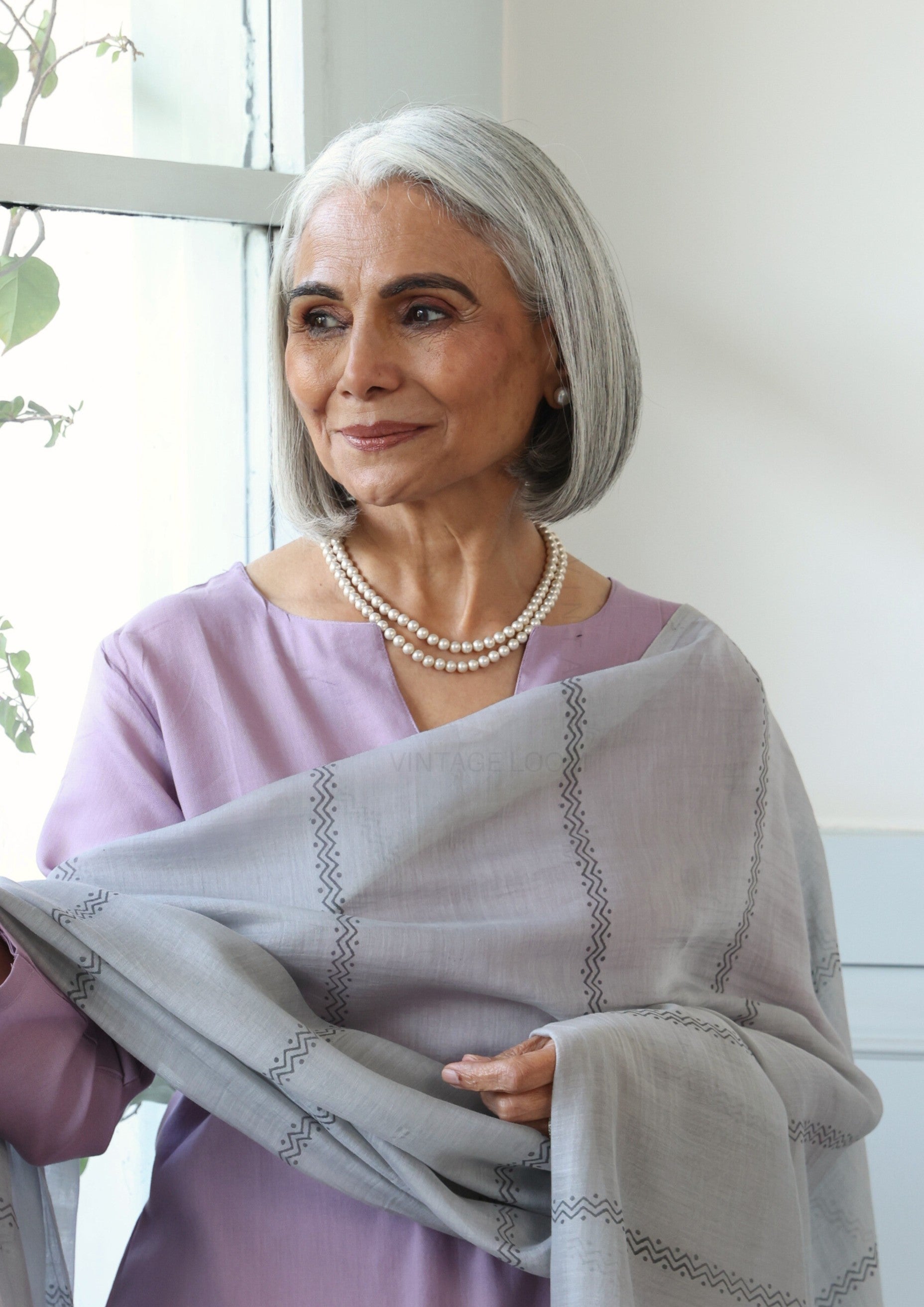 Lilac Dream Pure Cotton Suit Set