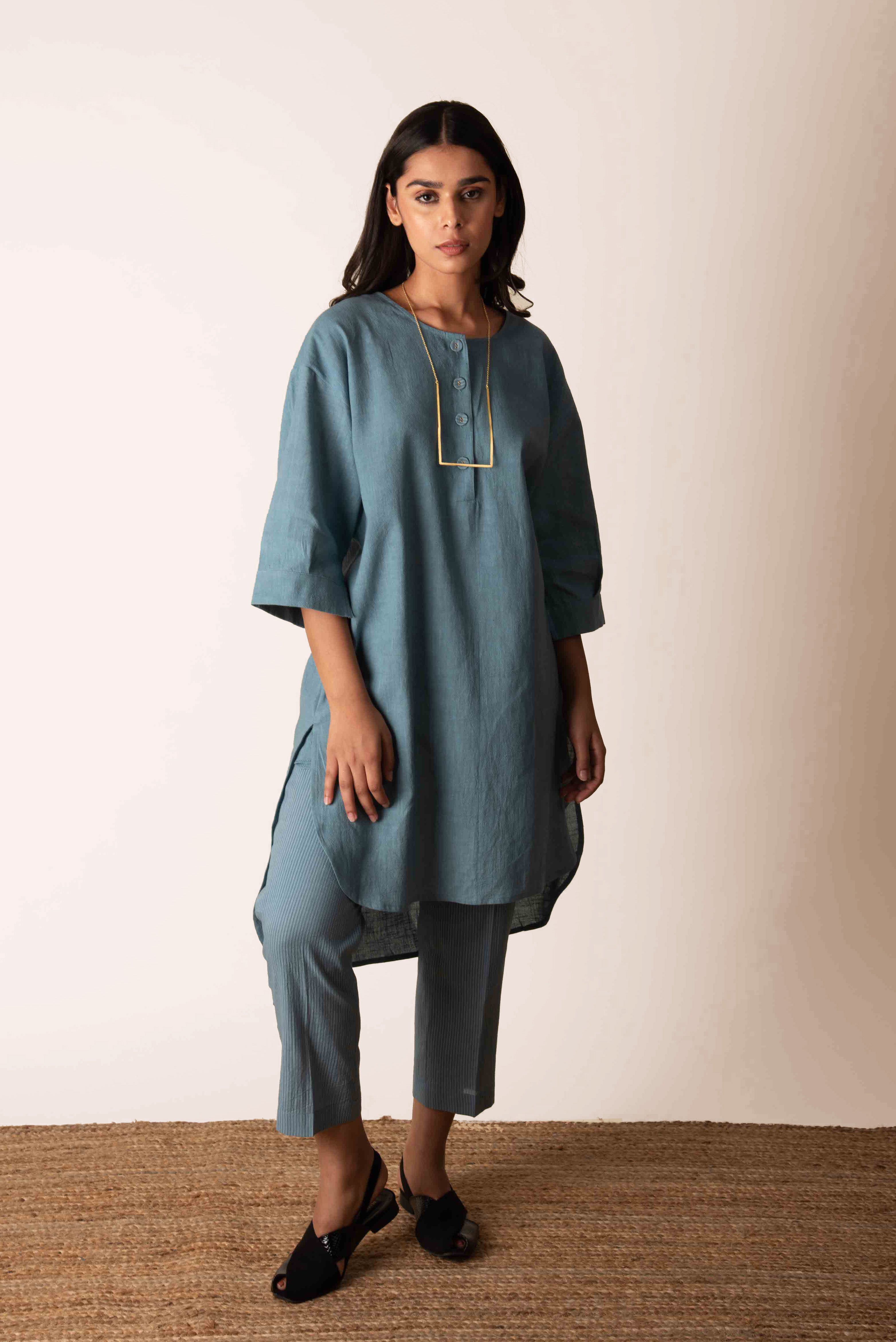 Vintage Blue Co-ord Set